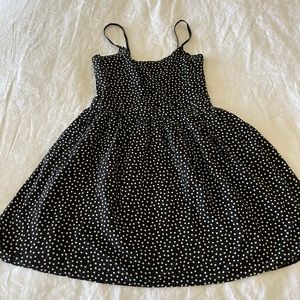 Forever 21 Black Polka Dot Dress